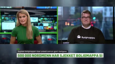Boligmappa på TV2 Nyhetene: 500 000 nordmenn har sjekket boligmappa si