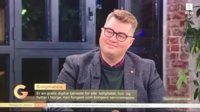Boligmappa gjestet God Morgen Norge på TV2